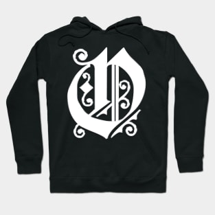 Silver Letter O Hoodie